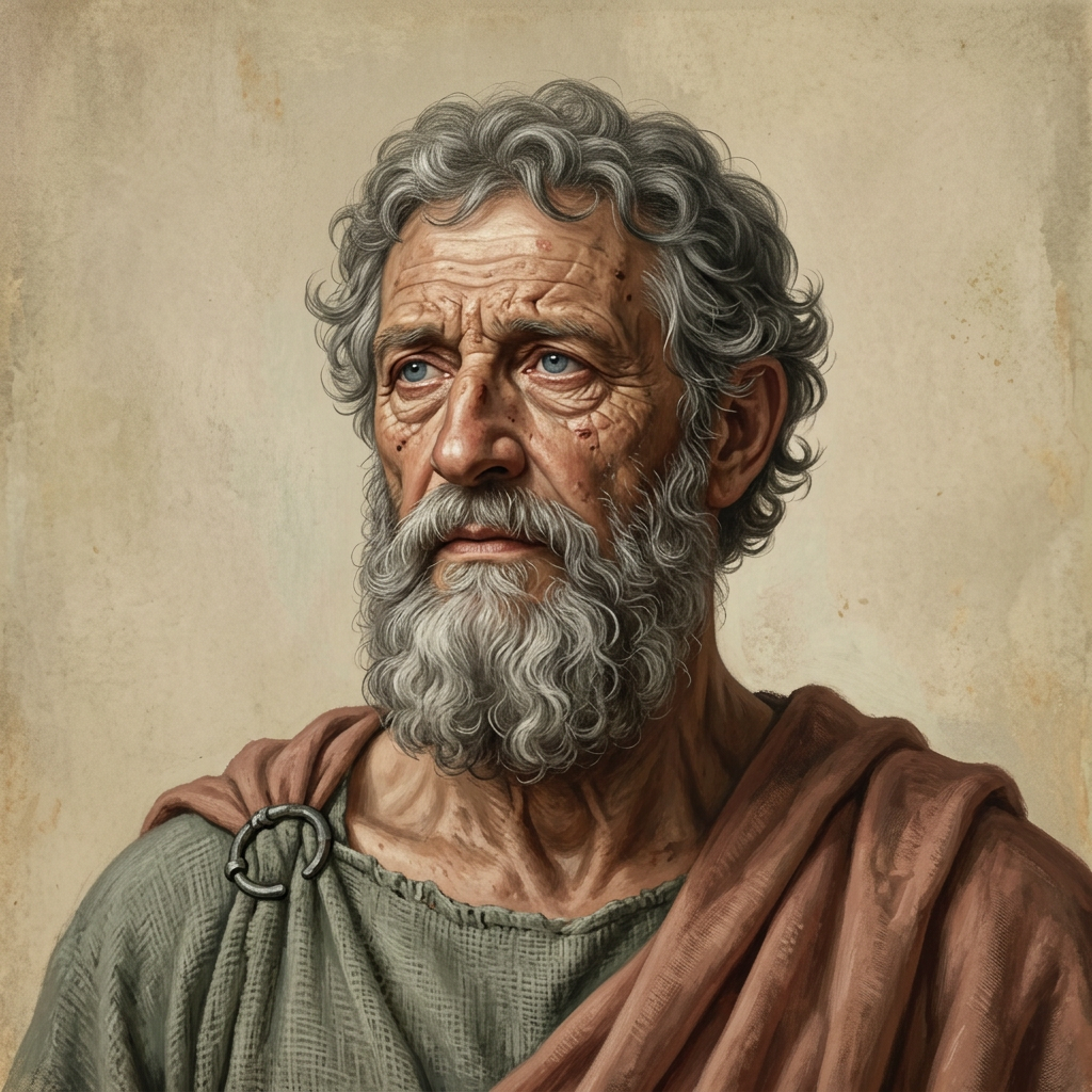 Porträtt av Aristoteles