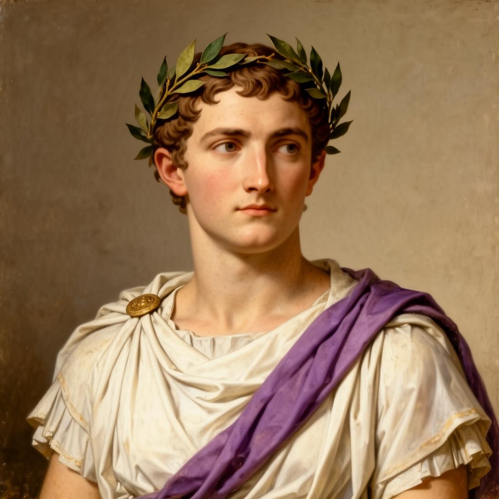 Porträtt av Augustus