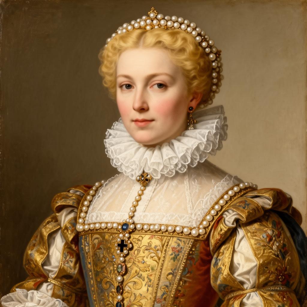 Porträtt av Cecilia Vasa