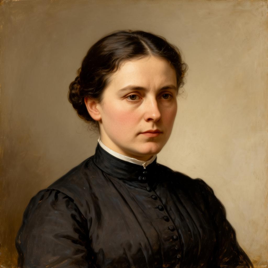 Porträtt av Marie Curie