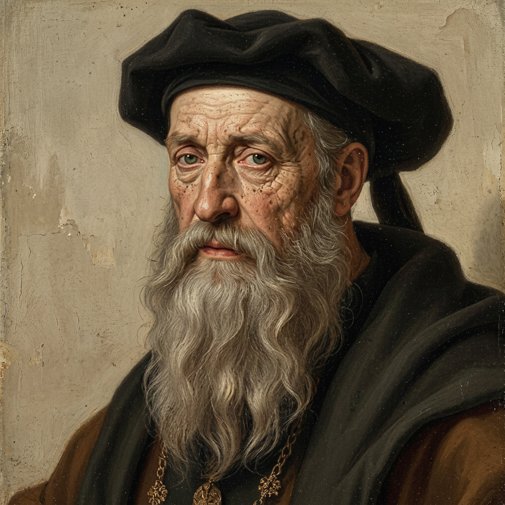 Porträtt av Nostradamus