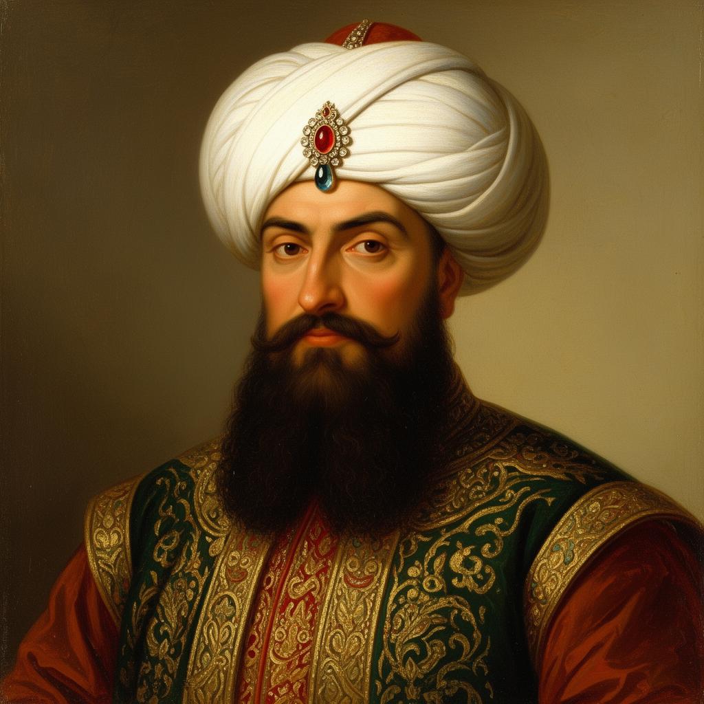 Porträtt av Süleyman den store