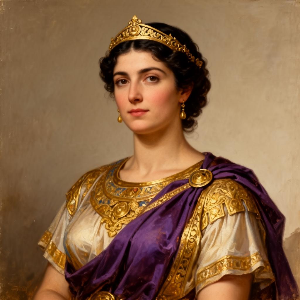 Porträtt av Zenobia